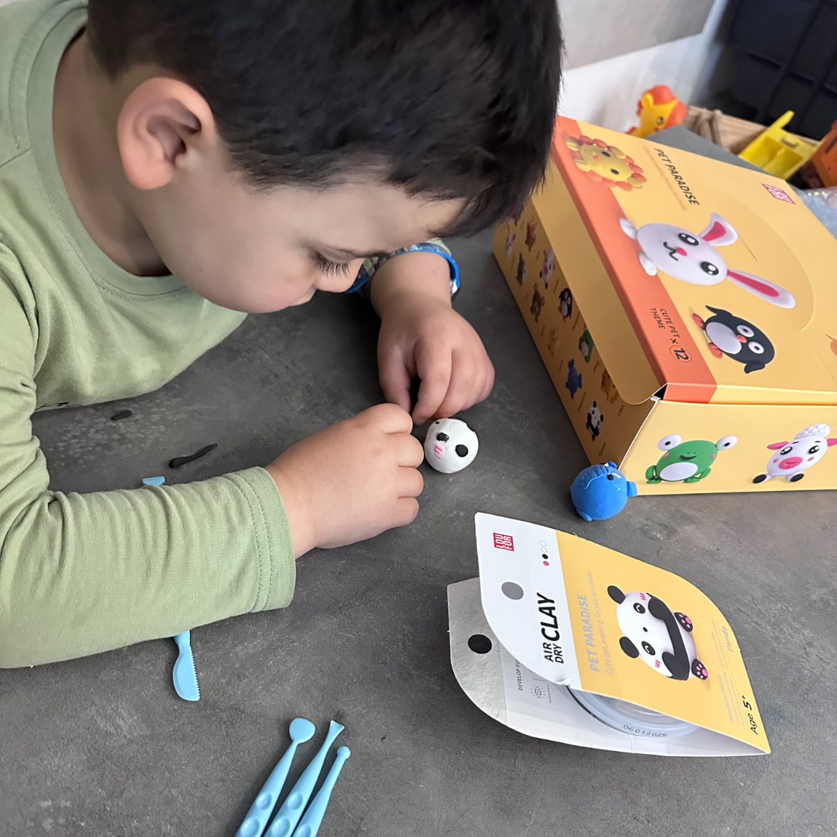 Zajočka Lily – DIY zvieratko z plastelíny (1+ rok)