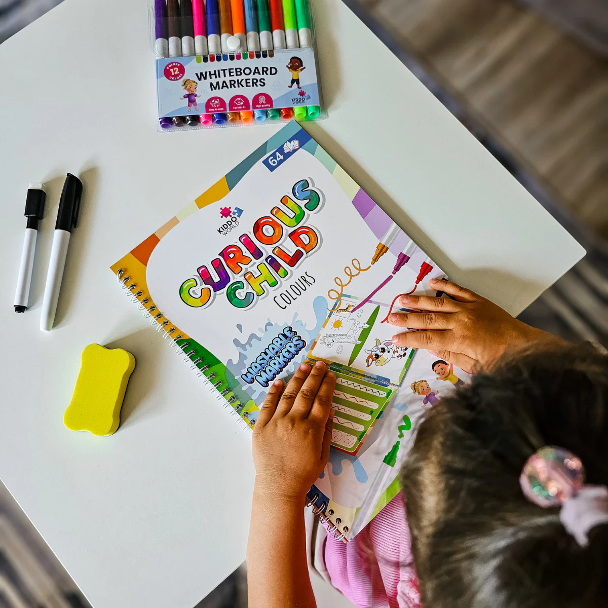 GENIUS KID – Najrýchlejšia cesta k múdrejšiemu a kreatívnejšiemu dieťaťu (128 strán, vek 2–5)