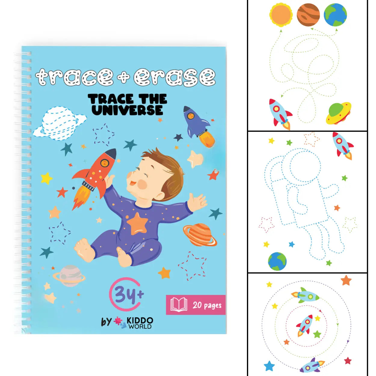 PÍŠ & ZMAŽ: Trace the Universe (3+ rokov)