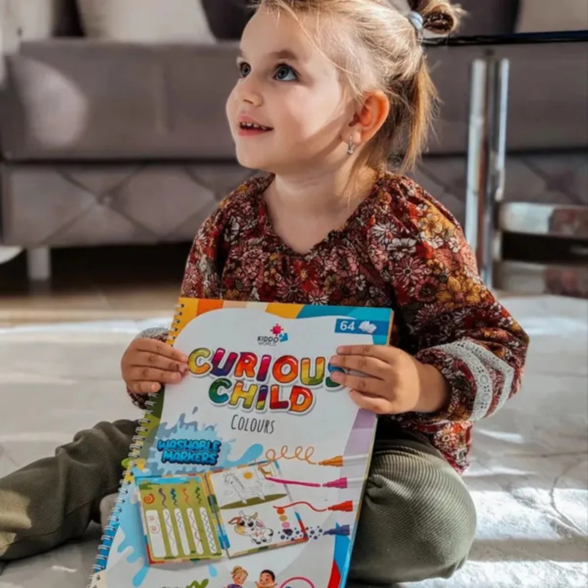 GENIUS KID – Najrýchlejšia cesta k múdrejšiemu a kreatívnejšiemu dieťaťu (128 strán, vek 2–5)