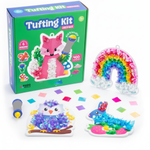Tufting Kit | Senzorická kreatívna hra s farebnými lístkami | pre deti 4+