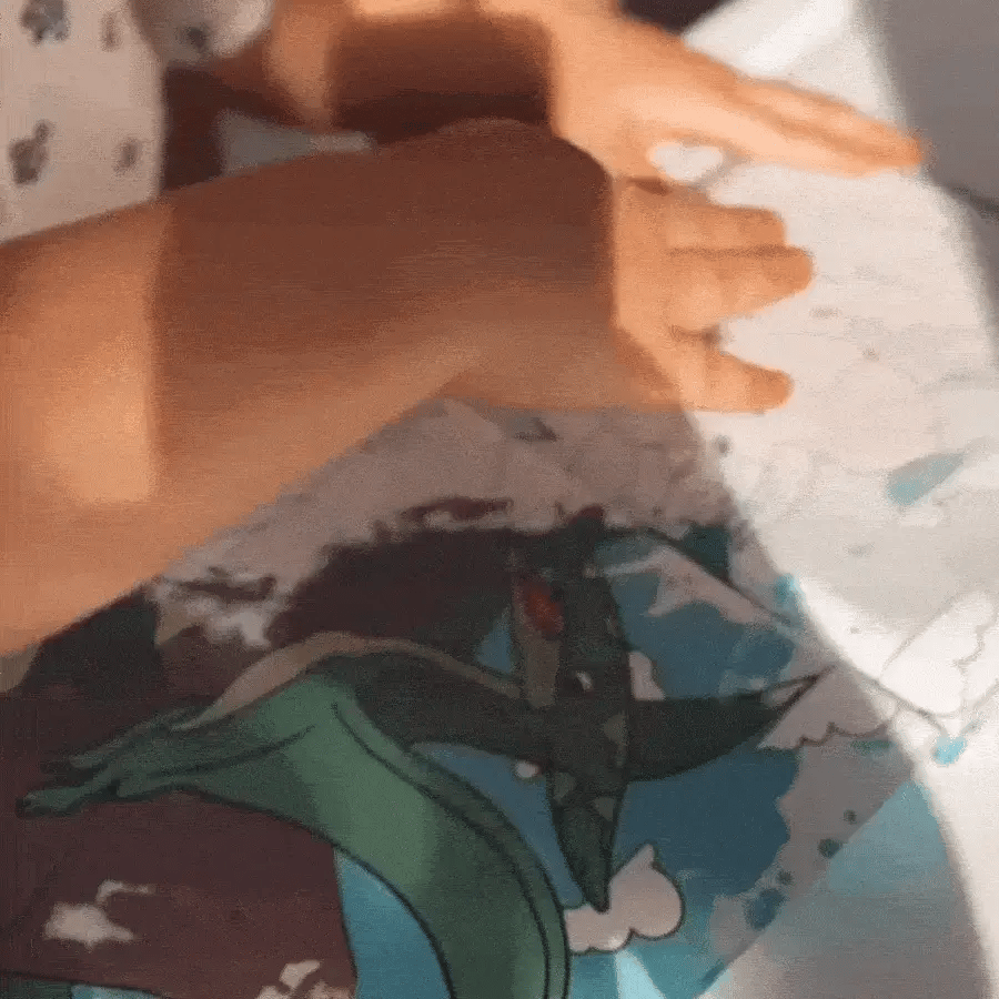 Vodná omaľovanka – DINOSAURY, maľovanie vodou, opakovane použiteľná (8 strán, 6–24 mesiacov)