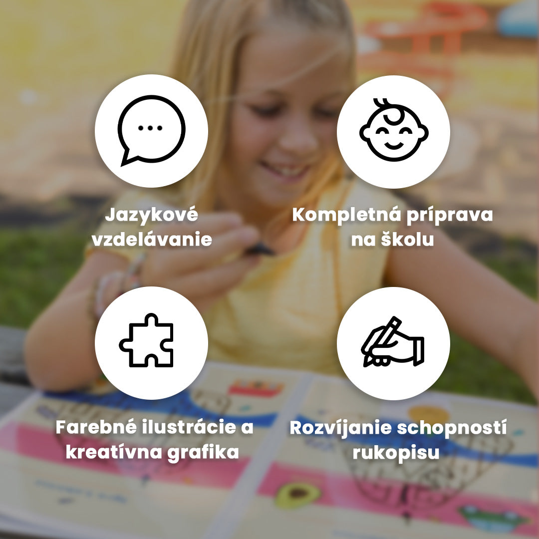 Pracovný zošit - Slovenská abeceda
