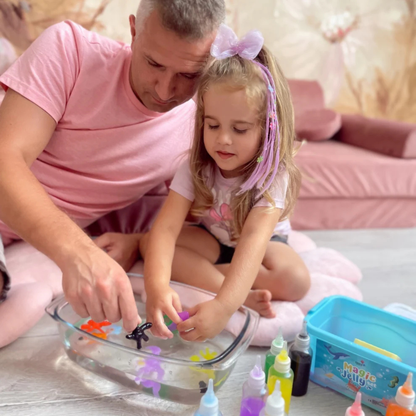 Čarovné vodné škriatky s TRBLIETKAMI | Morský svet | 4, 8 a 12 farieb | pre deti 3+