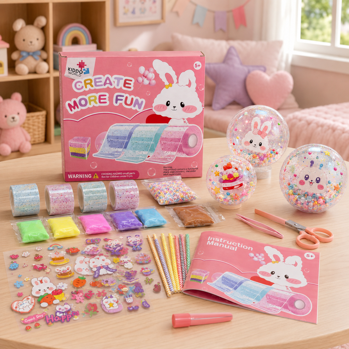 41-dielna sada DIY Bubble Squishies (4+ rokov)