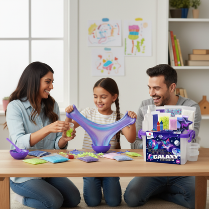 Galaxy Slime Kit | Vytvor si svoju slizkú galaxiu | pre deti 4+