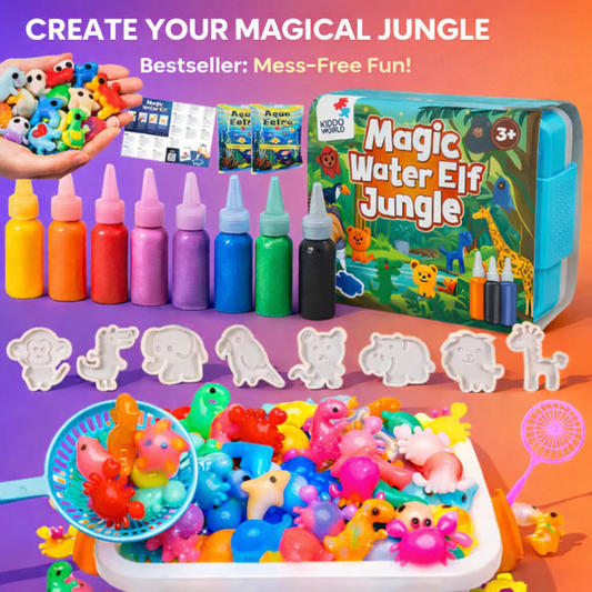 Čarovné vodné škriatky, Zvieratká v džungli, 8 farieb + 8 formičiek