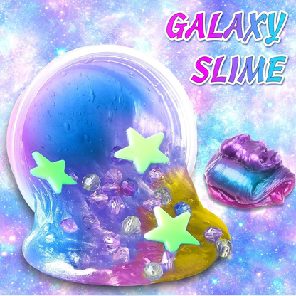 Galaxy Slime Kit | Vytvor si svoju slizkú galaxiu | pre deti 4+