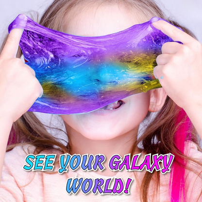 Galaxy Slime Kit | Vytvor si svoju slizkú galaxiu | pre deti 4+