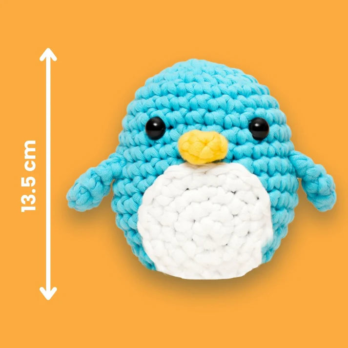 Oli the Penguin | Háčkovacia sada pre začiatočníkov