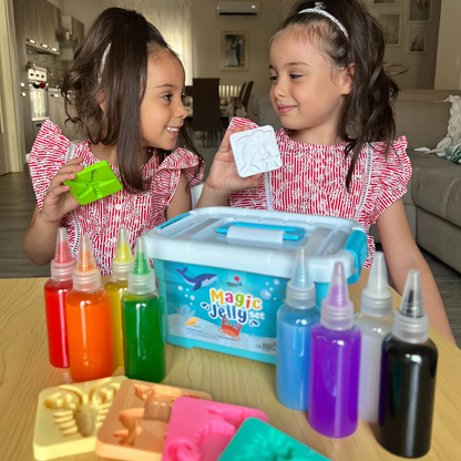 Čarovné vodné škriatky s TRBLIETKAMI | Morský svet | 4, 8 a 12 farieb | pre deti 3+