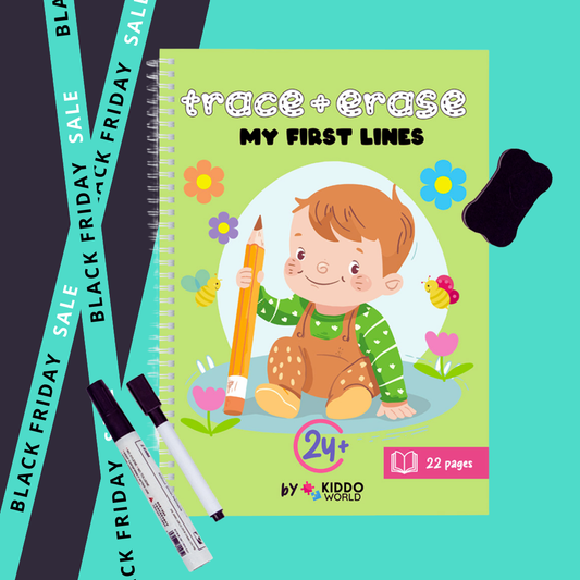 PÍŠ & ZMAŽ: My First Lines (2+ roky)