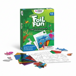 Foil Fun | Vytvorte si zvieratká so trblietavými lístkami bez neporiadku – pre deti od 3+ rokov