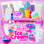 Ice Cream Slime Kit | Vytvor si svoj slizký zmrzlinový svet | pre deti 4+
