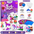 Foil Fun: Jednorožce a princezné – trblietavé rozprávkové obrázky bez neporiadku! (4+ roky)