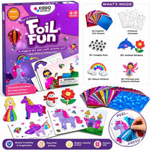 Foil Fun: Jednorožce a princezné – trblietavé rozprávkové obrázky bez neporiadku! (4+ roky)