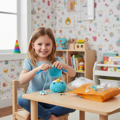 The Loopies 2+1 – Háčkovacia súprava | 3 roztomilé postavičky | Pre deti od 10+ rokov