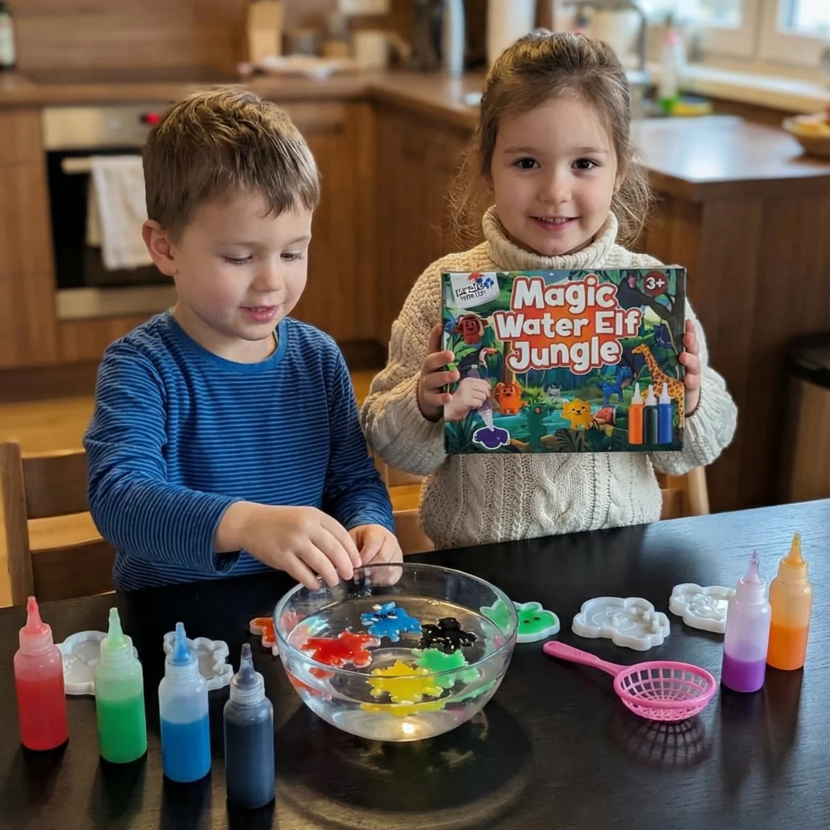 Kúzelní vodní škriatkovia | Džungľa | 4, 8 alebo 12 farieb | pre deti 3+