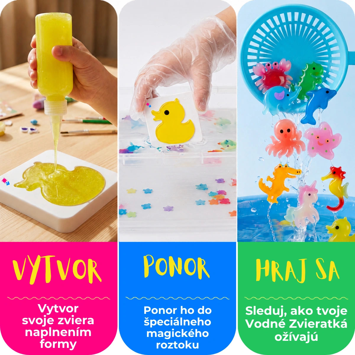 Magické vodné zvieratká – Oceán (3+ roky)