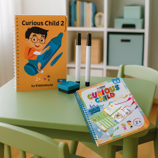 GENIUS KID – Najrýchlejšia cesta k múdrejšiemu a kreatívnejšiemu dieťaťu (128 strán, vek 2–5) + DARČEK ZADARMO v hodnote 9,99 € 🎁