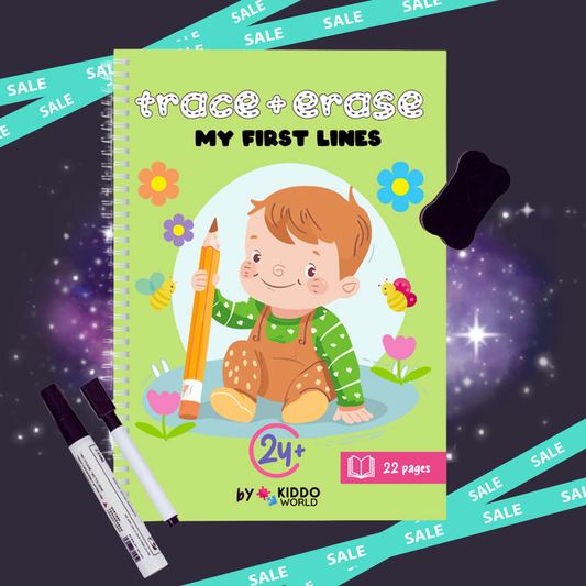 PÍŠ & ZMAŽ: My First Lines (2+ roky)