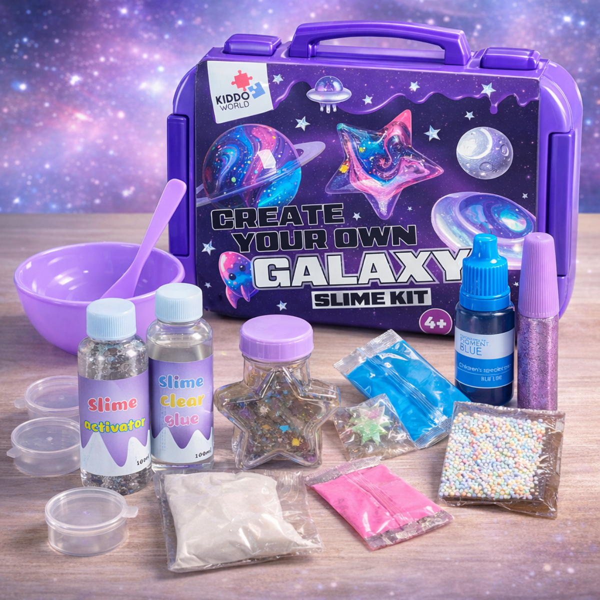 Galaxy Slime Kit | Vytvor si svoju slizkú galaxiu | pre deti 4+