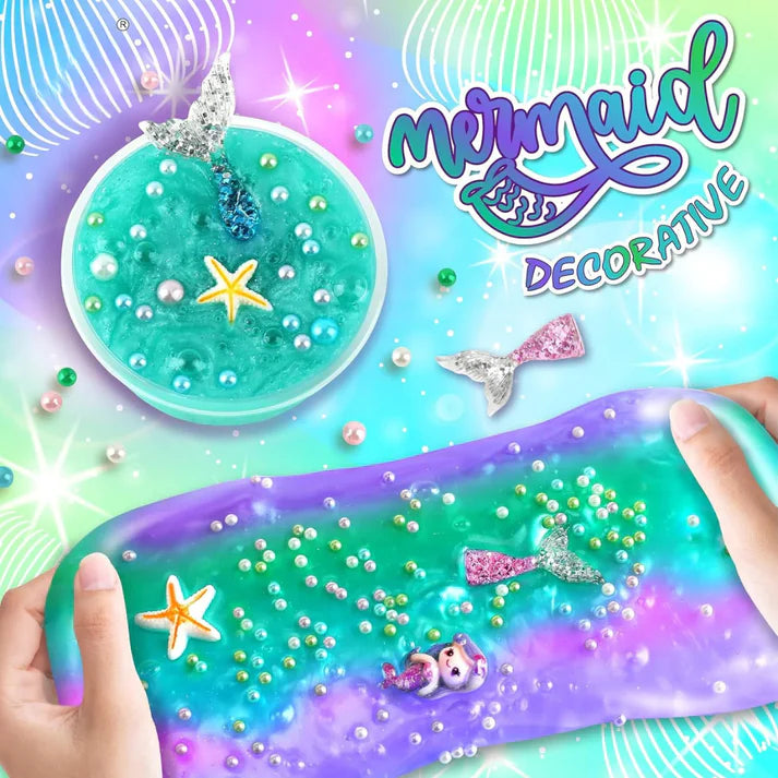 Slime sada 3 v 1 – Galaxy Slime, Ice Cream Slime a Mermaid Ocean Slime! (4+ roky)