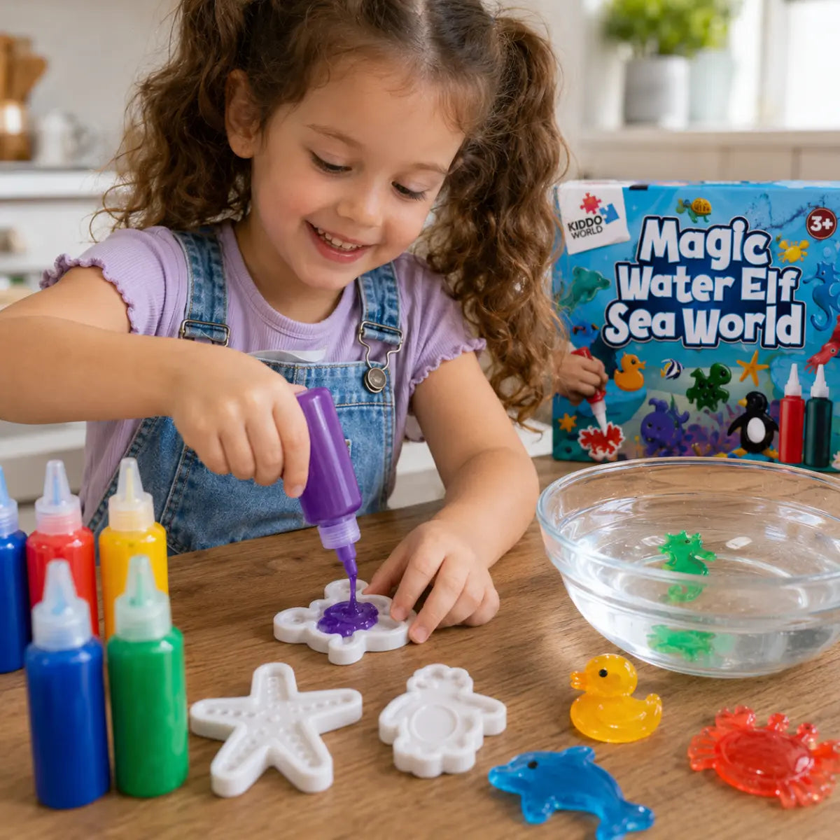 Magic Water Squishies – Morský svet (3+ roky)