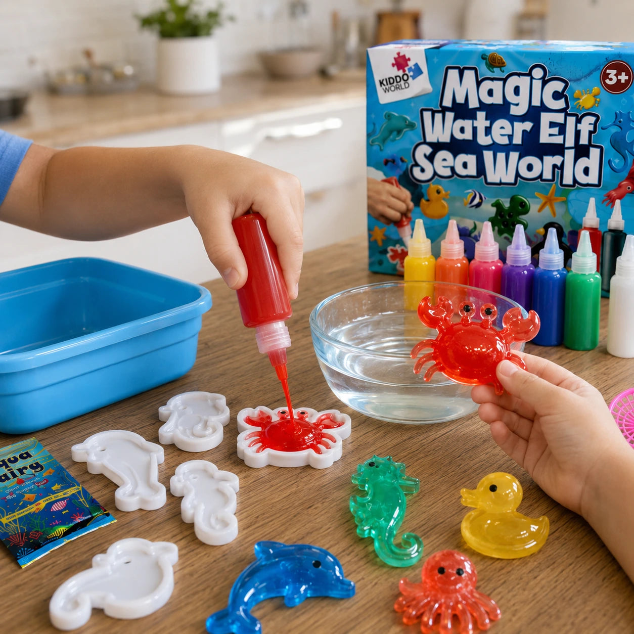 Magic Water Squishies – Morský svet (3+ roky)