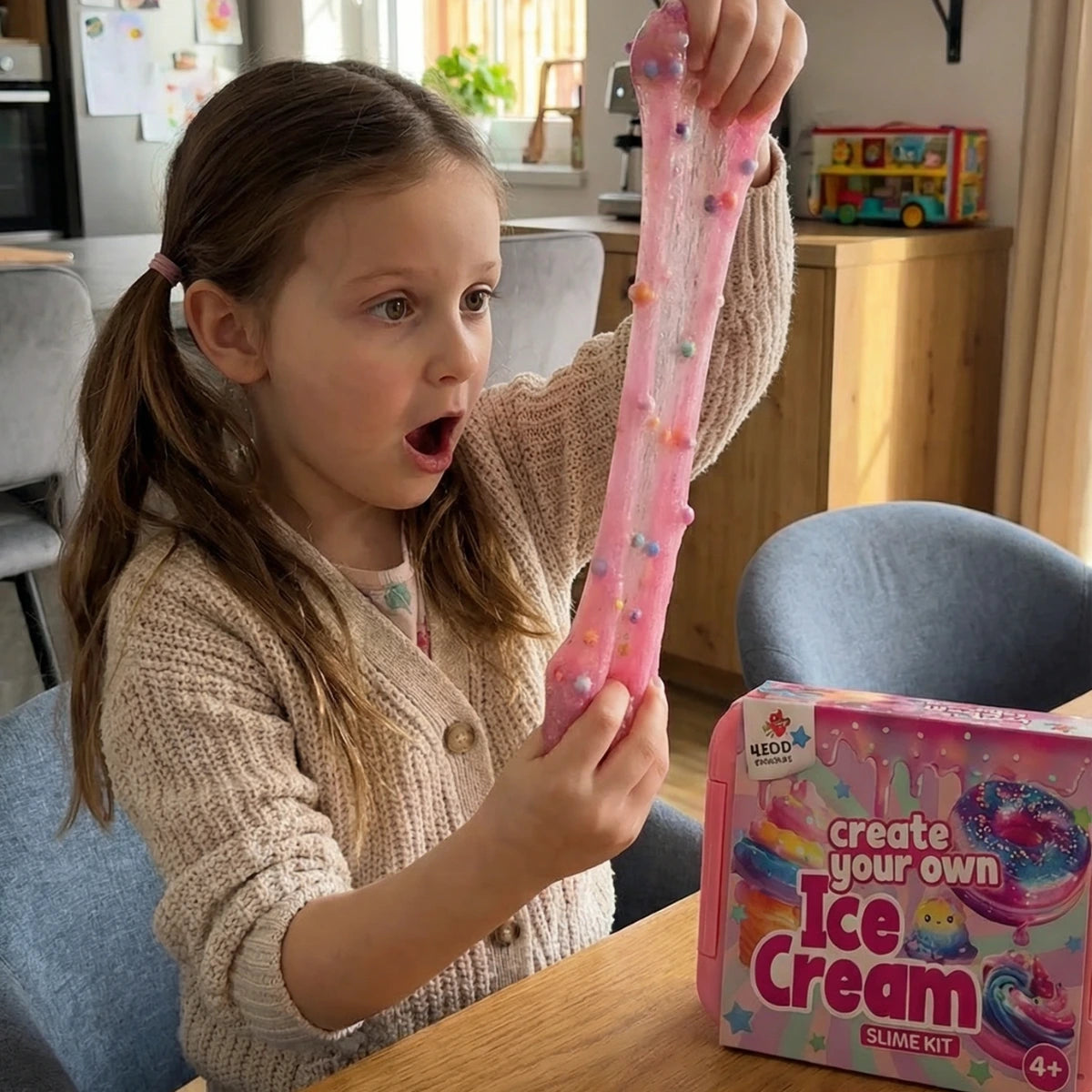 DIY Slime Squishies – Zmrzlina (4+ rokov)