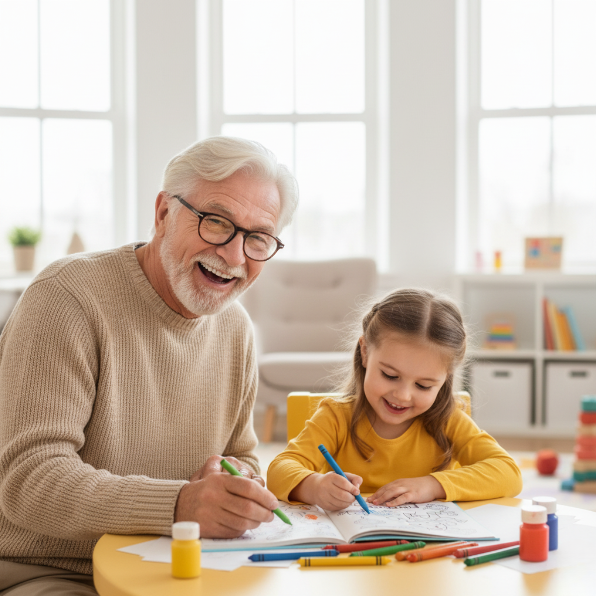 Omaľovanka pre deti: Deti na farme (20 strán, 1+ rok)