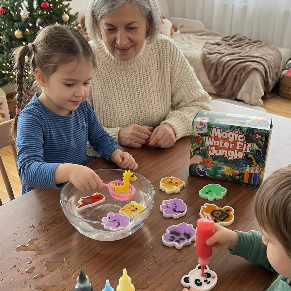 Kúzelní vodní škriatkovia | Džungľa | 4, 8 alebo 12 farieb | pre deti 3+