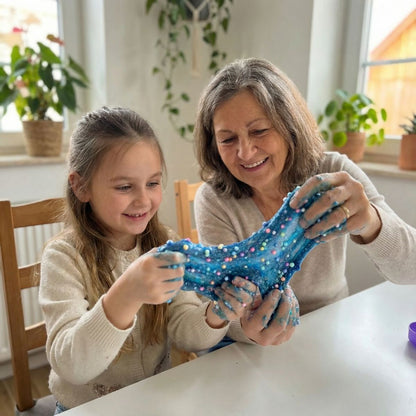 Galaxy Slime Kit | Senzorická STEM hra | pre deti od 4 rokov