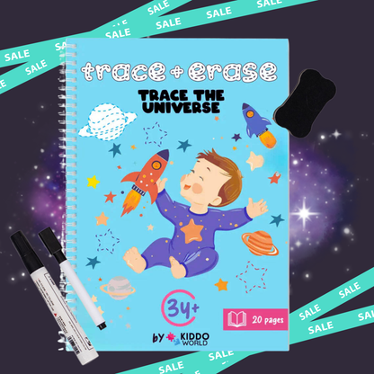 PÍŠ & ZMAŽ: Trace the Universe (3+ rokov)