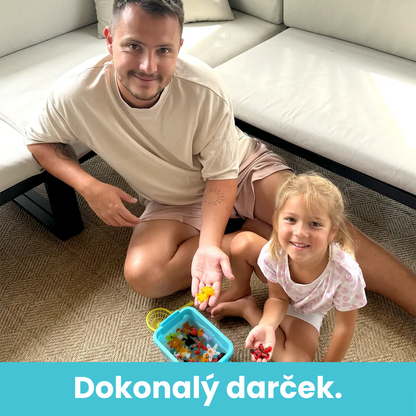 Čarovné vodné škriatky s TRBLIETKAMI | Morský svet | 4, 8 a 12 farieb | pre deti 3+