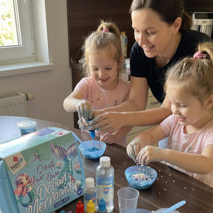 Ocean Mermaids Slime Kit | Senzorická STEM hra | pre deti 4+