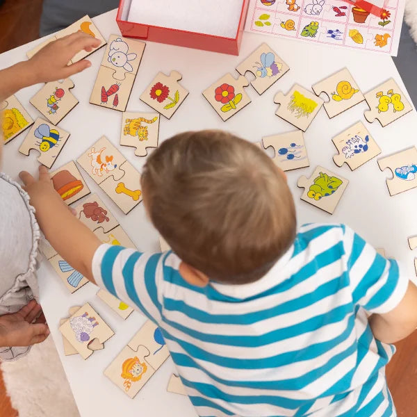 Montessori hračka - Nájdi zhodu