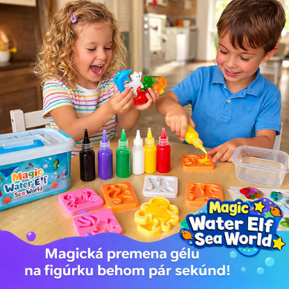 Magické vodné víly "Morský svet" – 3D súprava na výrobu figúrok pre deti 2+