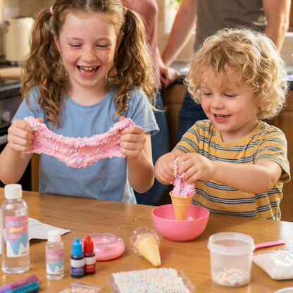 Ice Cream Slime Kit | Senzorická STEM hra | pre deti 4+