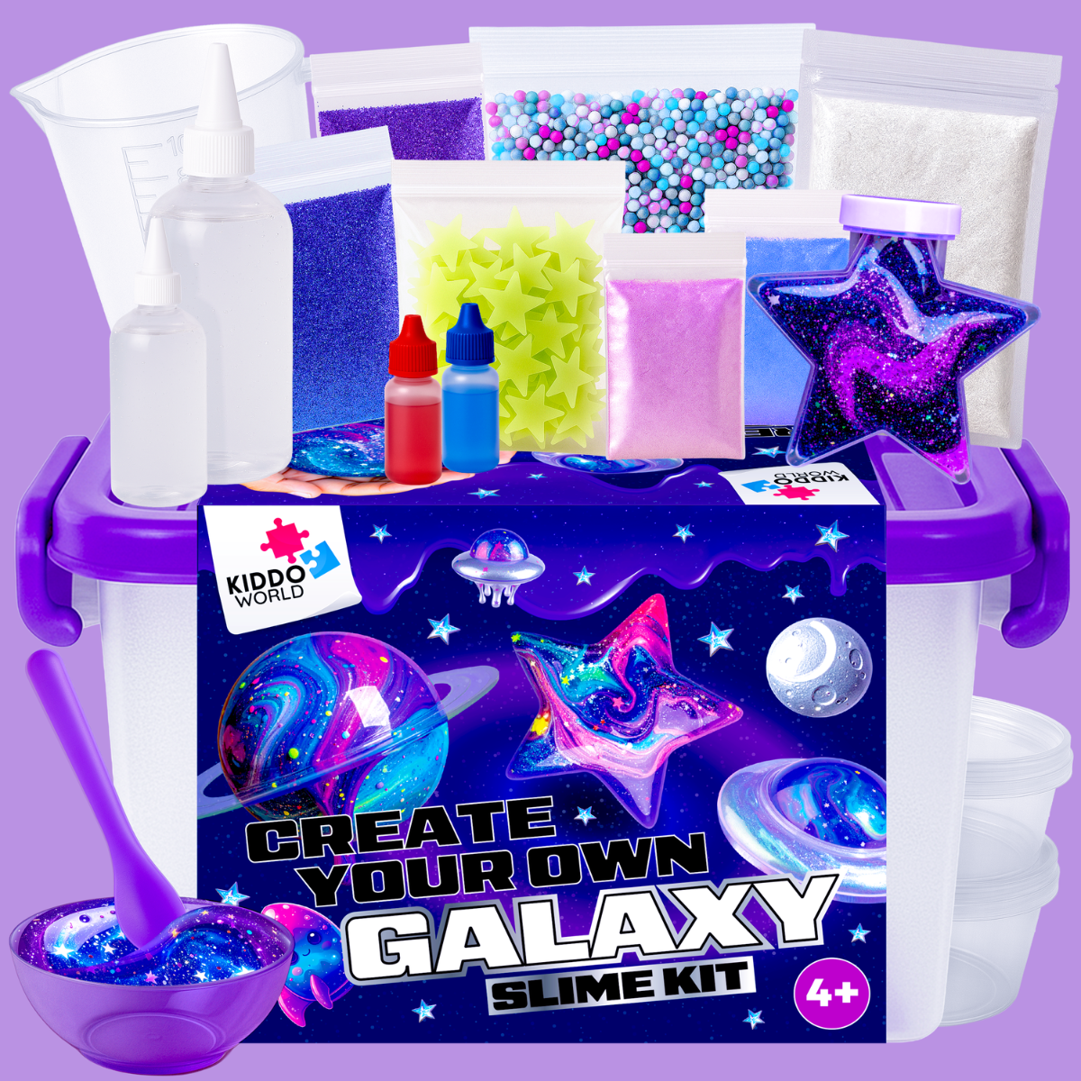 Galaxy Slime Kit | Vytvor si svoju slizkú galaxiu | pre deti 4+