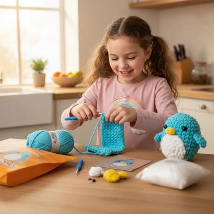 The Loopies 2+1 – Háčkovacia súprava | 3 roztomilé postavičky | Pre deti od 10+ rokov