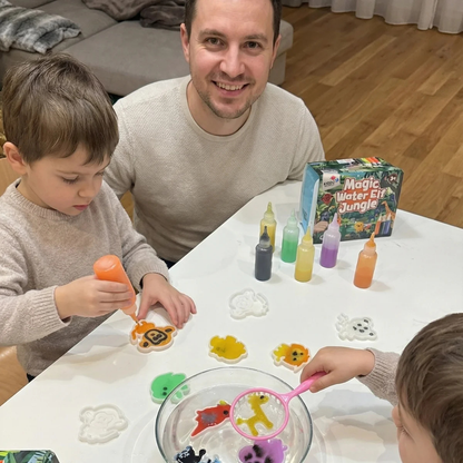 Kúzelní vodní škriatkovia | Džungľa | 4, 8 alebo 12 farieb | pre deti 3+