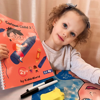 GENIUS KID – Najrýchlejšia cesta k múdrejšiemu a kreatívnejšiemu dieťaťu (128 strán, vek 2–5)