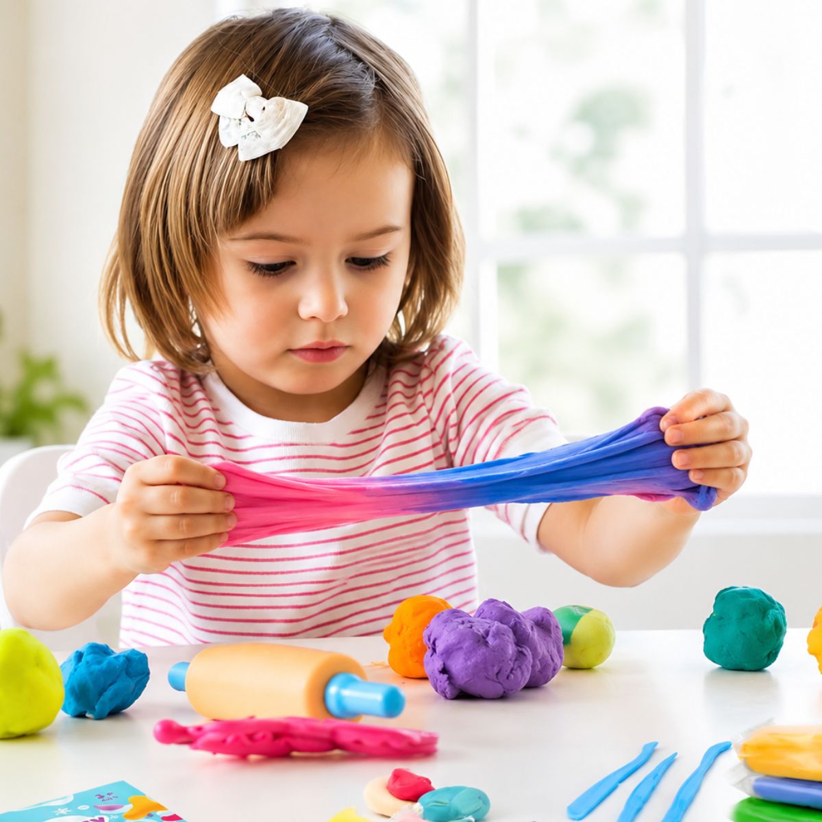 64-dielna DIY sada Squishy Clay (4+ rokov)