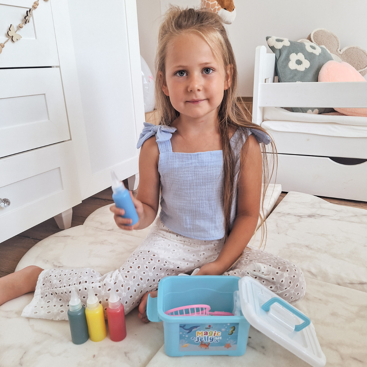 Čarovné vodné škriatky s TRBLIETKAMI | Morský svet | 4, 8 a 12 farieb | pre deti 3+