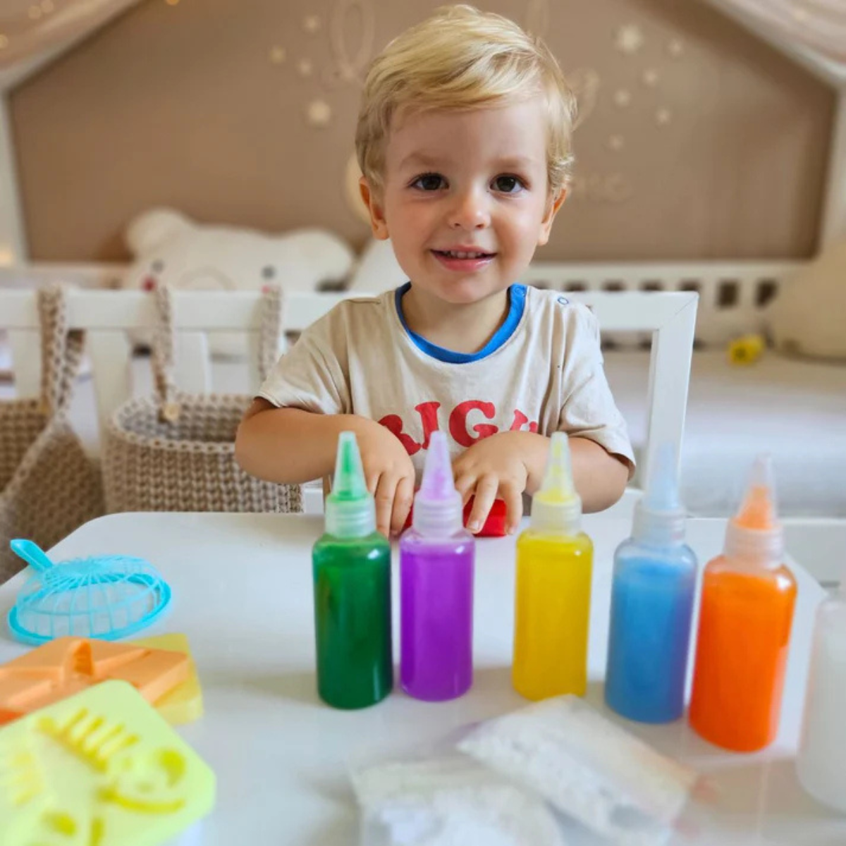 Čarovné vodné škriatky s TRBLIETKAMI | Morský svet | 4, 8 a 12 farieb | pre deti 3+