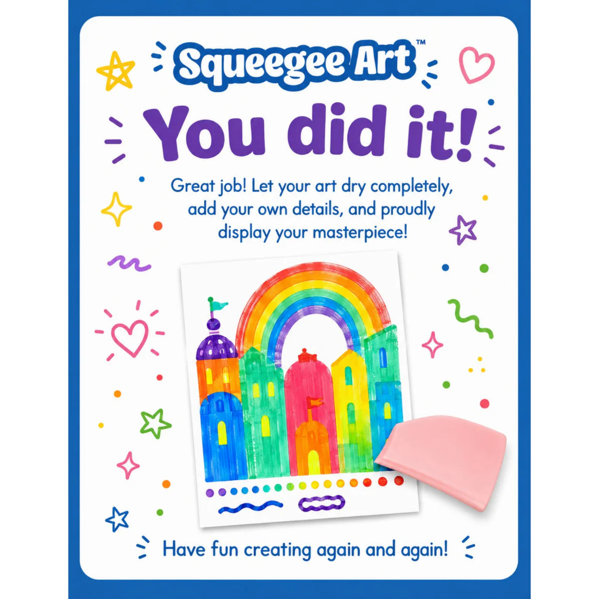 Squeegee Art: Rozširujúci balíček so 100 novými šablónami