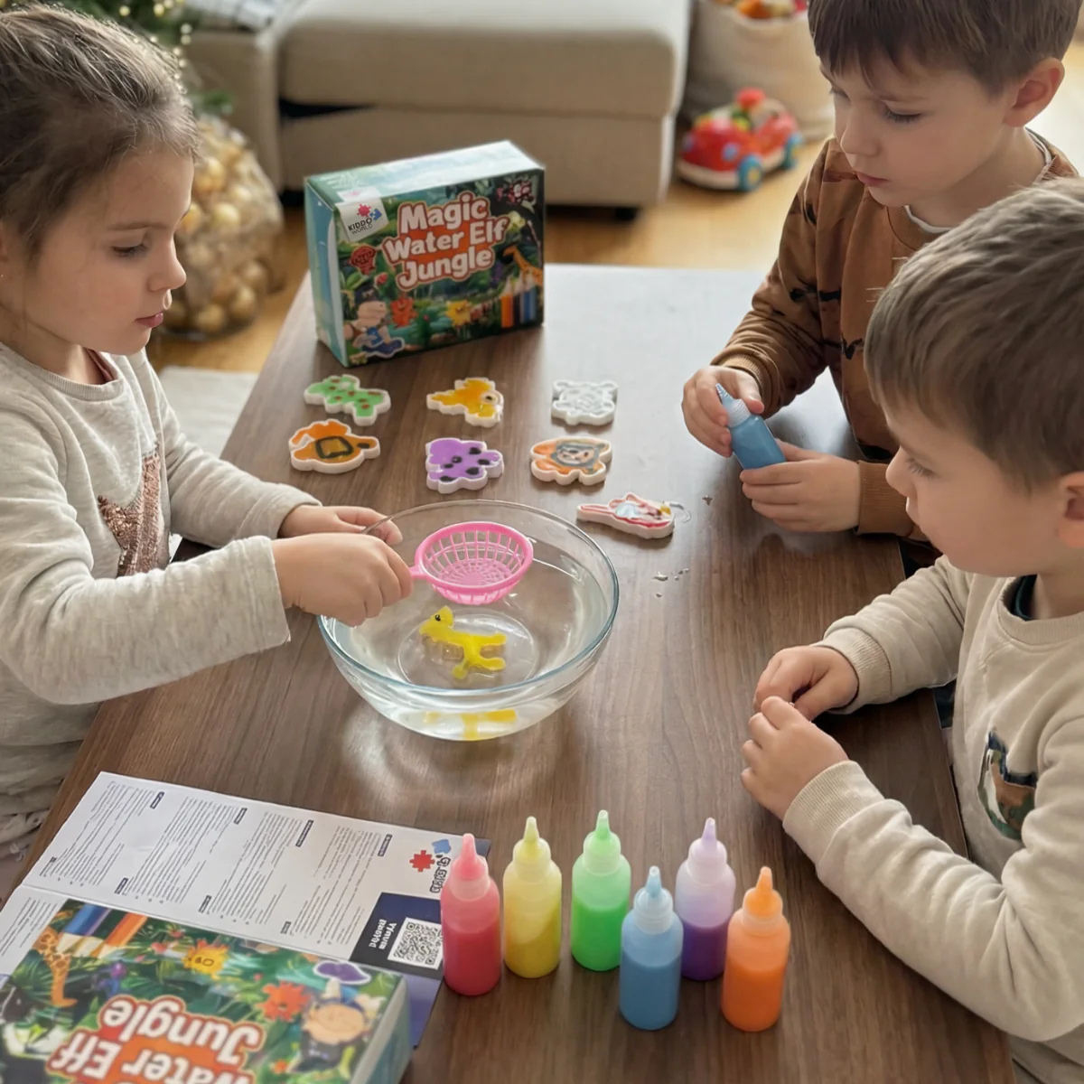 Kúzelní vodní škriatkovia | Džungľa | 4, 8 alebo 12 farieb | pre deti 3+