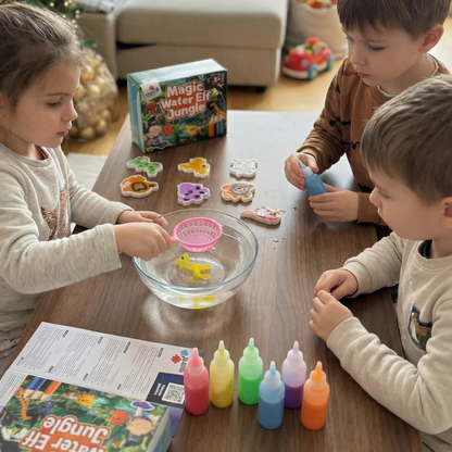 Kúzelní vodní škriatkovia | Džungľa | 4, 8 alebo 12 farieb | pre deti 3+