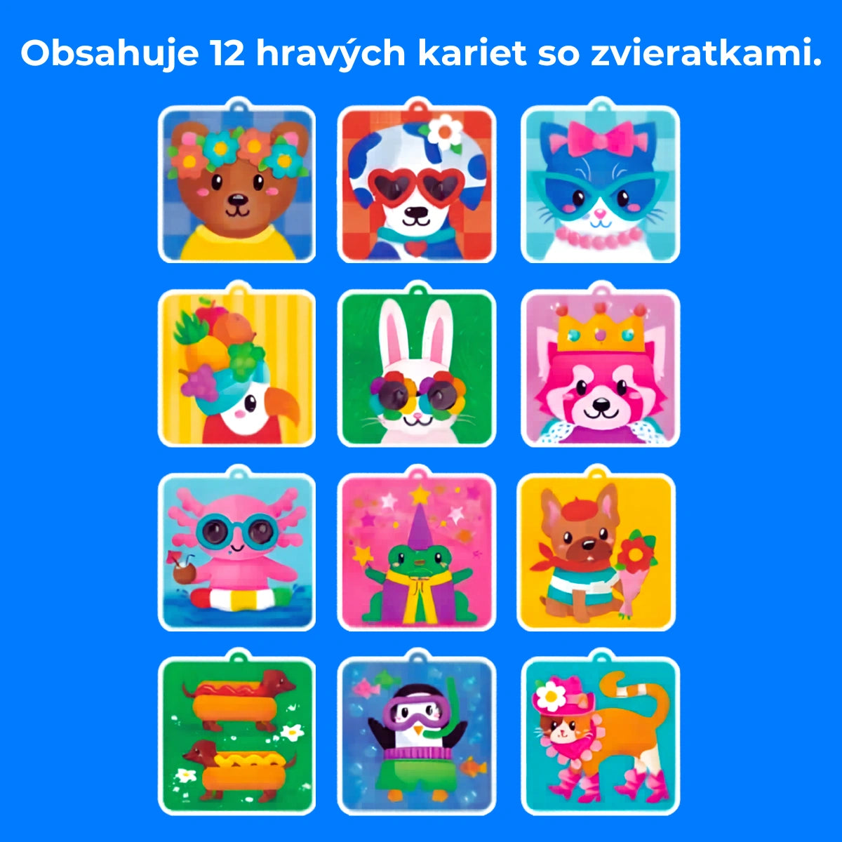 Pom Pom Kit – vytvor si hebké 3D zvieratká z mäkkých bambuliek bez neporiadku! (5+ rokov)